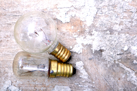 two lightbulbsの写真素材
