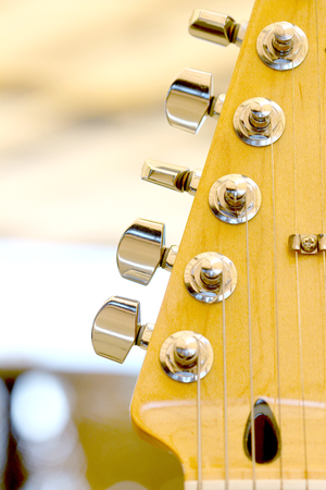 icture of an Electric guitar details, music theme