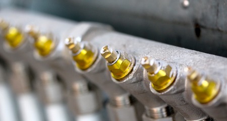 New Water valves and pipesの写真素材