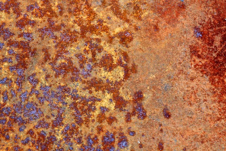 Old metal iron rust background and texture