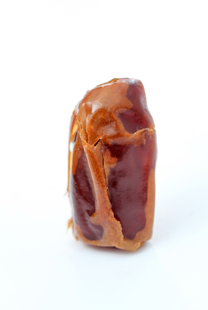 picture of a Dried dates (fruits of date palm Phoenix dactylifera).の写真素材