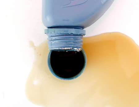 picture of a motor oil , bottle,cap, shot in a studioの写真素材