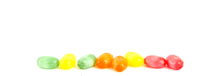 picture of a the colored fruit taste candies.sweet food conceptの写真素材
