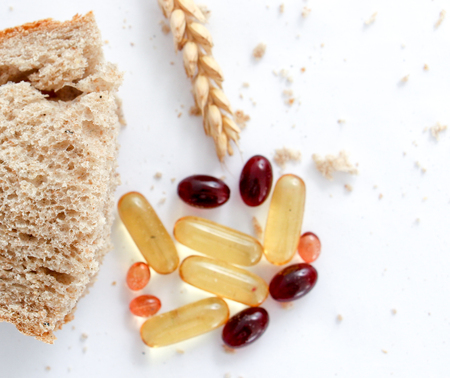 freshly baked bread,food concept, image of aの写真素材