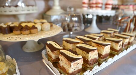 image of an assorted sweets on party table