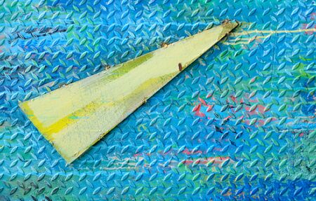 colored metal plate ,iron surface, image of a