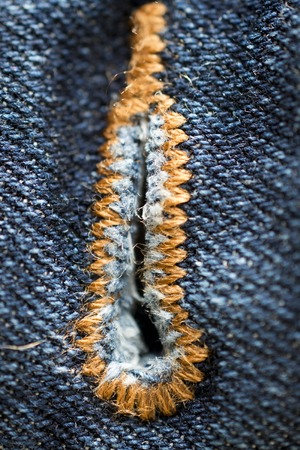 detail of a jeansの写真素材