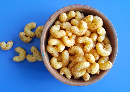salty peanut flips snack, image of a