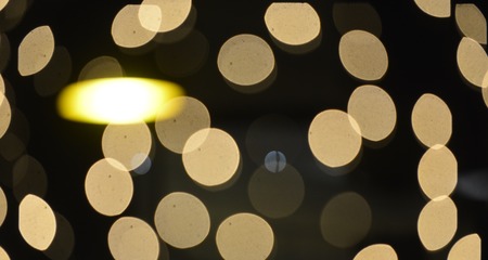abstract bokeh lights on black background image