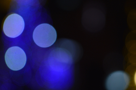 blurred bokeh Christmas and Happy new year background, imageの写真素材