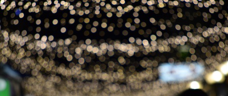blurred bokeh Christmas and Happy new year background, imageの写真素材