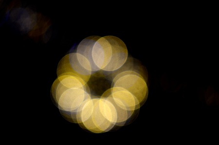 blurred bokeh Christmas and Happy new year background, imageの写真素材