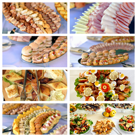 various catering food image of aの写真素材