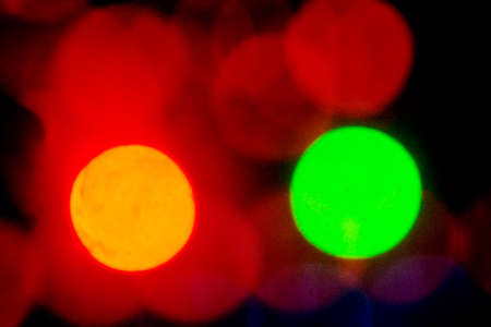 Bokeh background with defocused lights.