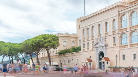 Prince's Palace of Monaco timelapse - It is the official residence of the Prince of Monaco. Built in...