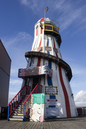 Traditional Helter Skelter on Brighton Pierのeditorial素材