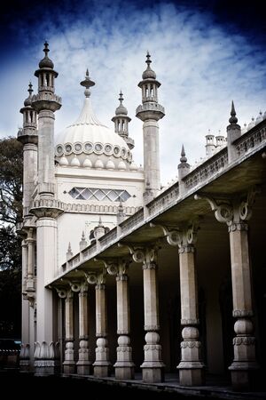 Brighton Pavilion columnsのeditorial素材
