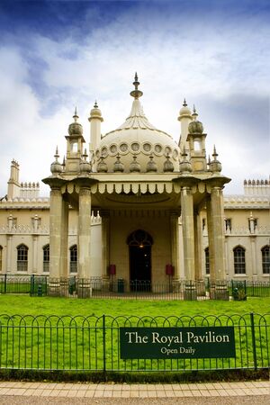 Brighton Pavilion entranceのeditorial素材