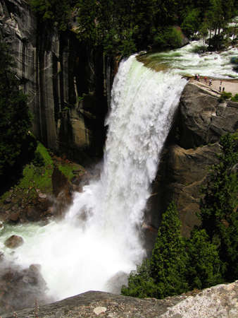 Vernal Fall, Yosemite National Parkの写真素材