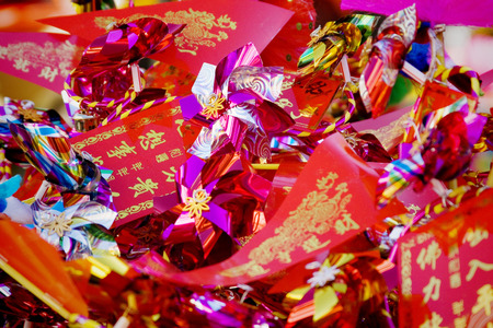 LONDON - February 10. Stall at Trafalgar Square selling goods, during the Chinese New Year of the Rat, February 10, 2008, London, England UKのeditorial素材