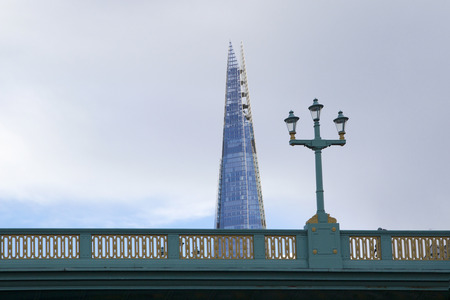 LONDON, UK - MAY 20, 2017. London cityscape across the River Thames with a view of the Shard, London, England, UK, May 20, 2017.のeditorial素材