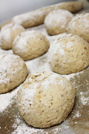 bread proving at bakers