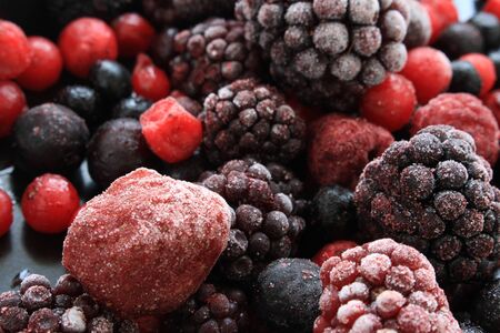 frozen summer fruits