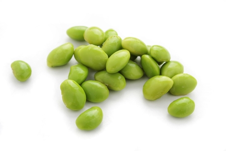 fresh soya beansの写真素材