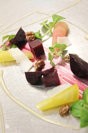 mixed appetizer main meal