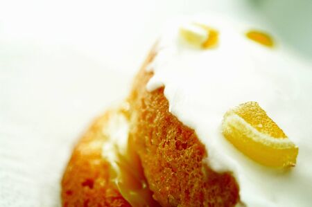 baked cakeの写真素材