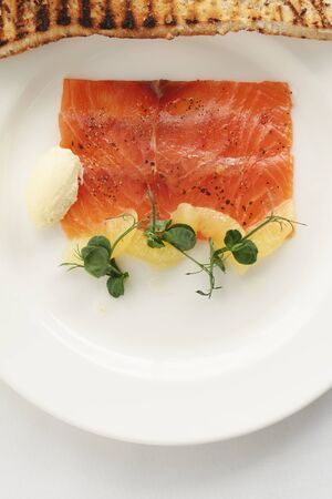 smoked salmon appetizer starter