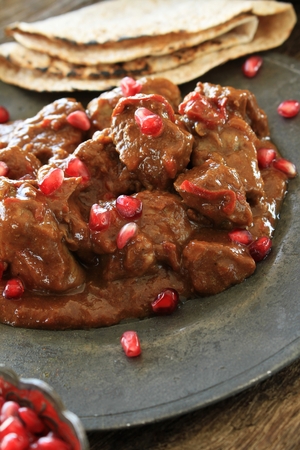 Indian beef lamb curryの写真素材