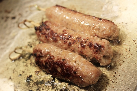 preparing foodの写真素材