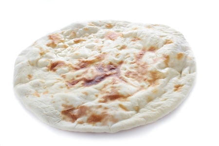Indian naan breadの写真素材