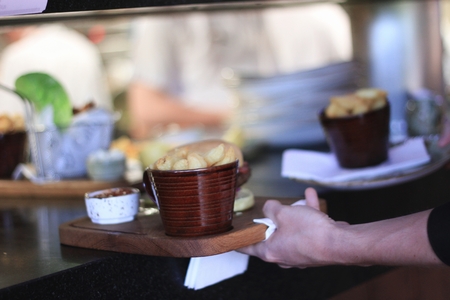 burger mealの写真素材