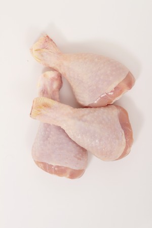 fresh raw chicken piecesの写真素材