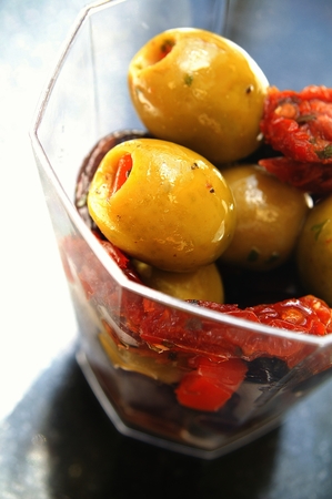 fresh olivesの写真素材