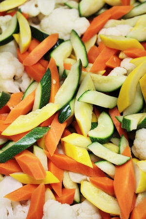 Mixed vegetablesの写真素材