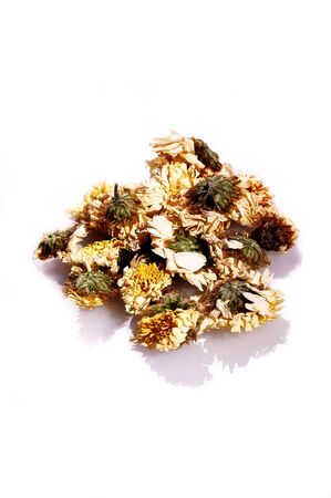loose dried teaの写真素材