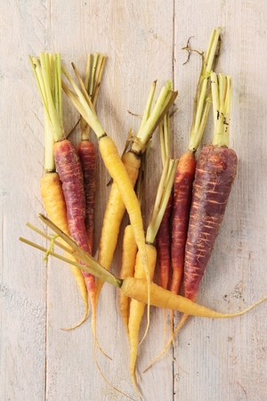 heritage chantenay carrotsの写真素材