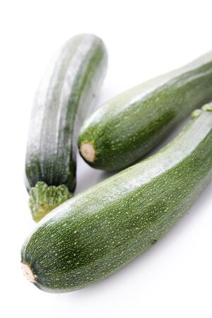 fresh whole courgettesの写真素材