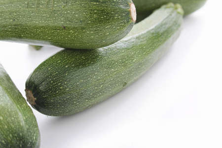 fresh whole courgettesの写真素材