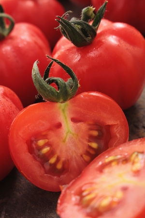 heritage tomatoesの写真素材