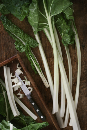 chard vegetableの写真素材