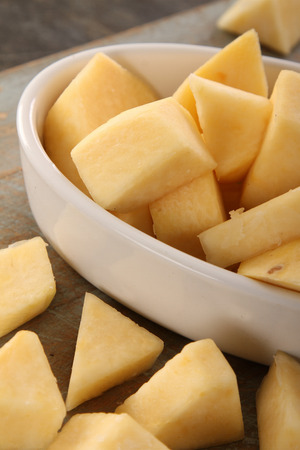 swede rough cutの写真素材