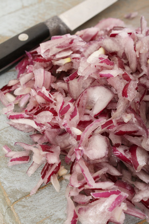 red onionの写真素材
