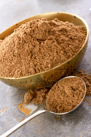 Indian garam masala spiceの写真素材