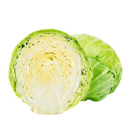 Sliced Cabbageの写真素材
