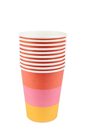 Stack of Paper Cupsの写真素材