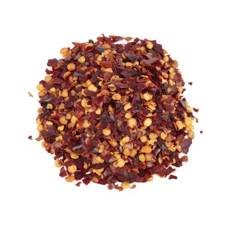 Chilli Flakes Cutoutの写真素材
